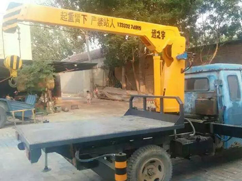通之宇ty-1三輪隨車吊運機定制
